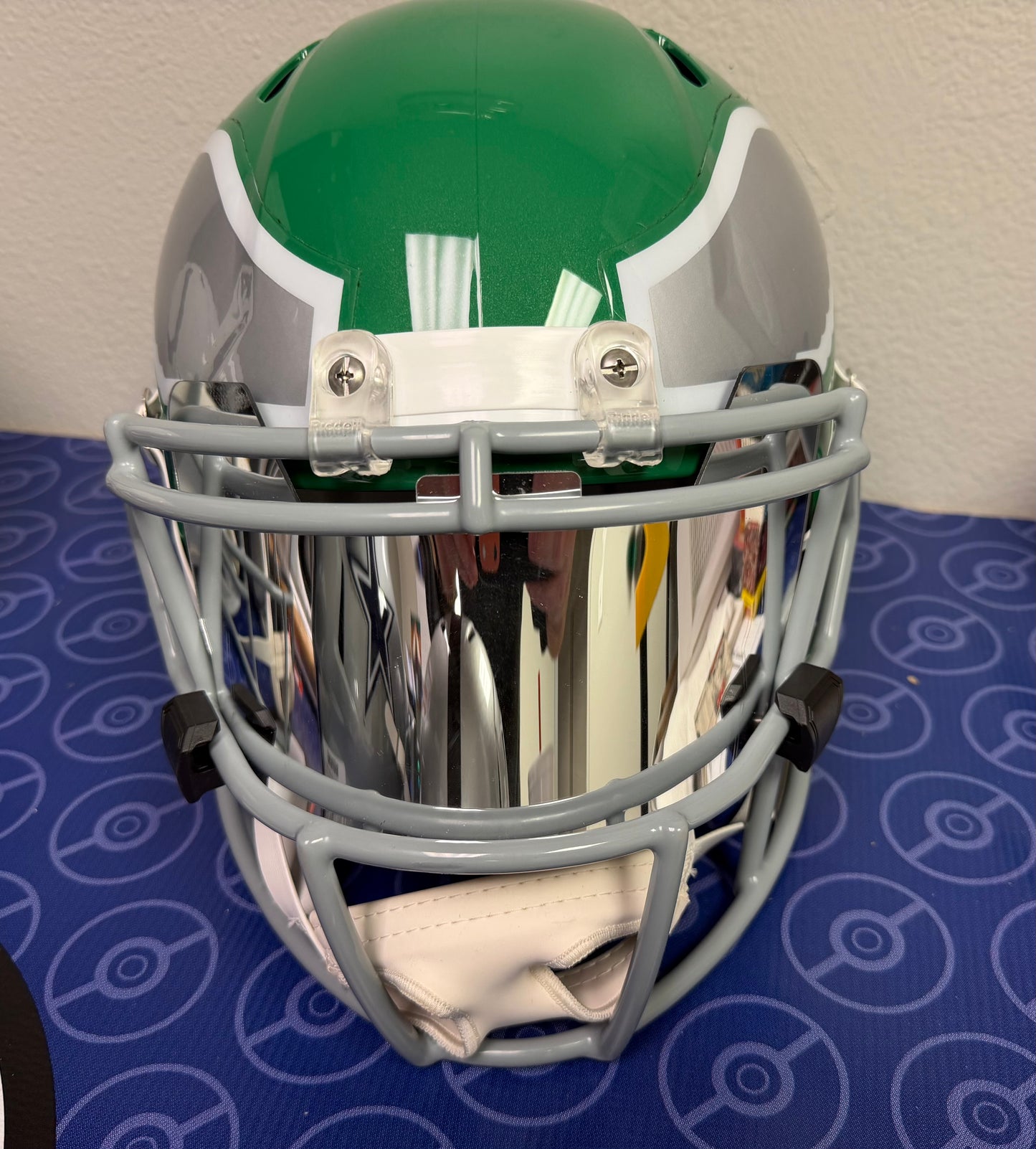 A.J. Brown Philadelphia Eagles Signed Football Helmet (Beckett Authenticated)