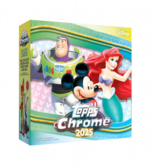 2025 Topps Chrome Disney Mega Box