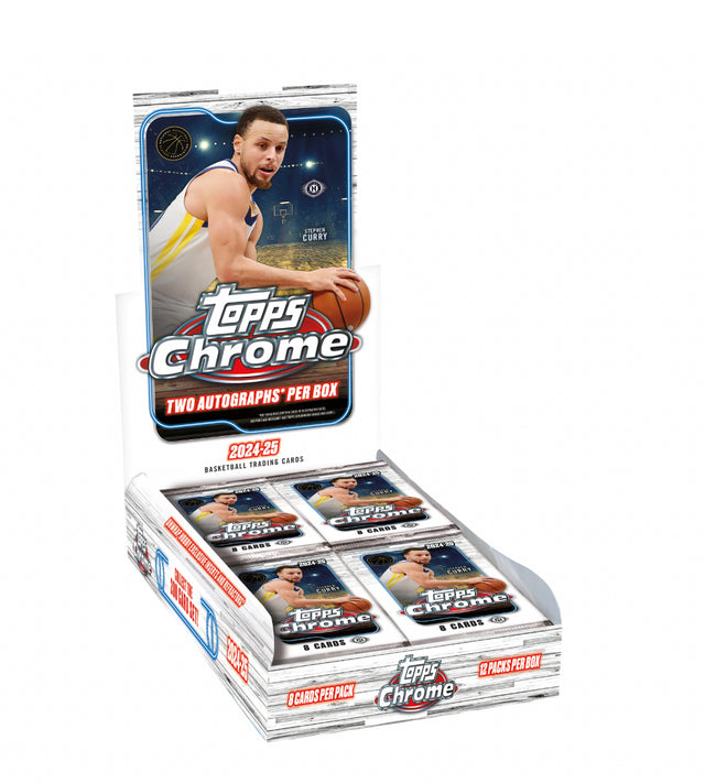2024/25 Topps Chrome Basketball Hobby Box