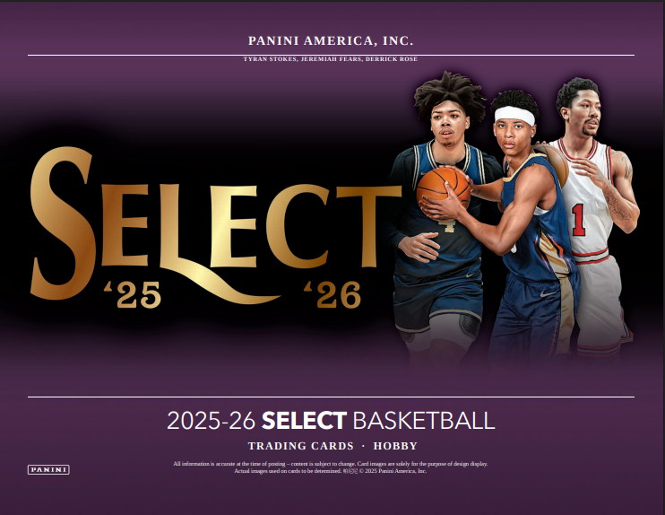 2025-26 Panini Select Basketball Hobby Box