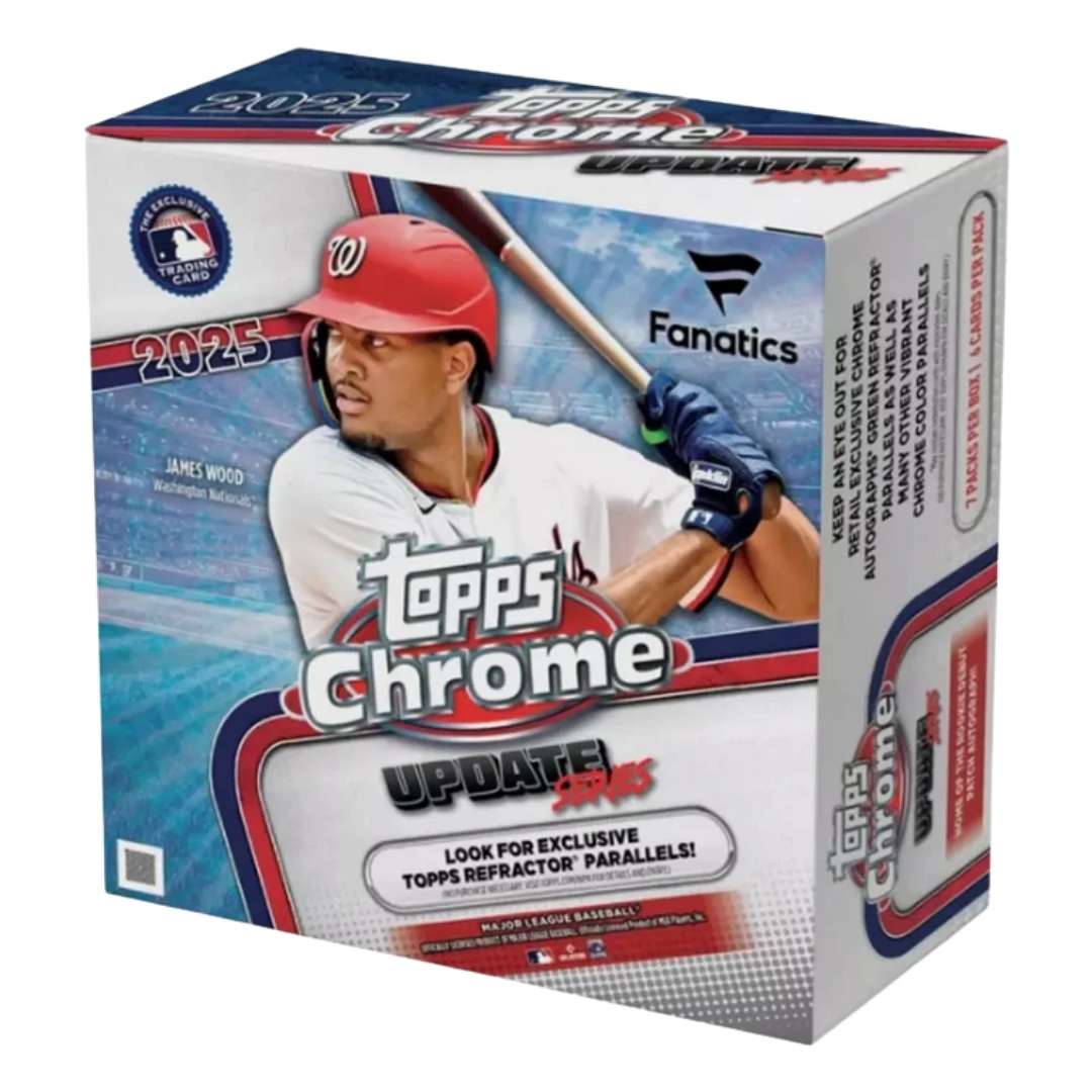 2025 Topps Chrome Update Series Baseball Mega Box (Fanatics)