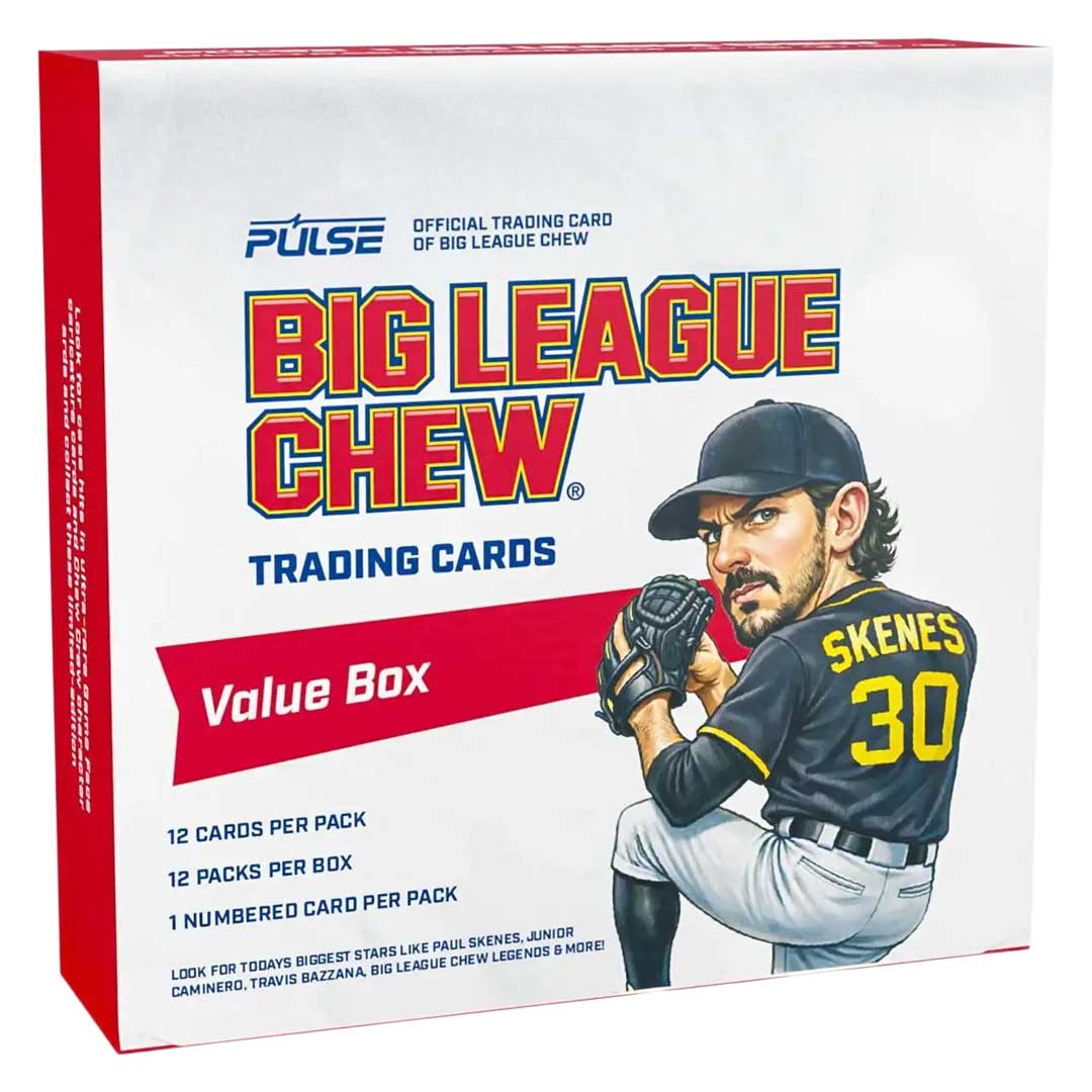 2026 Pulse Big League Chew Baseball Trading Card Value Box