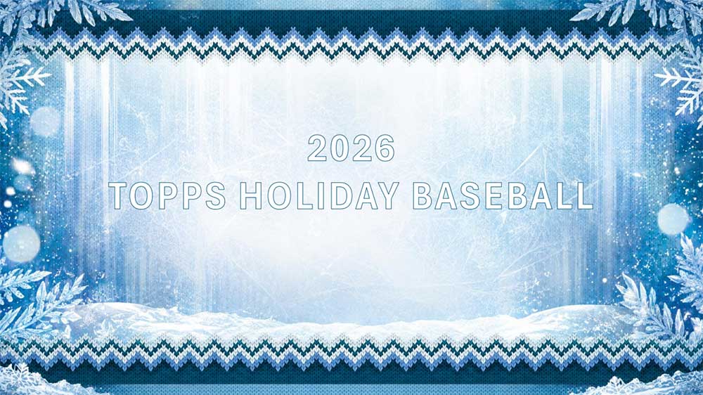 2026 Topps Holiday Baseball 3 Tin Box