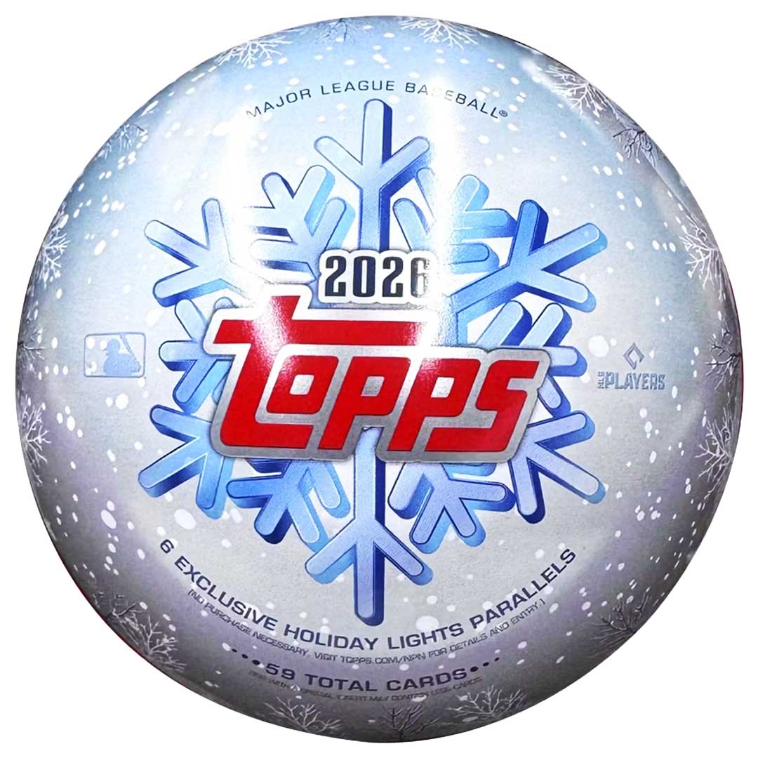 2026 Topps Holiday Baseball Retail Collector Tin