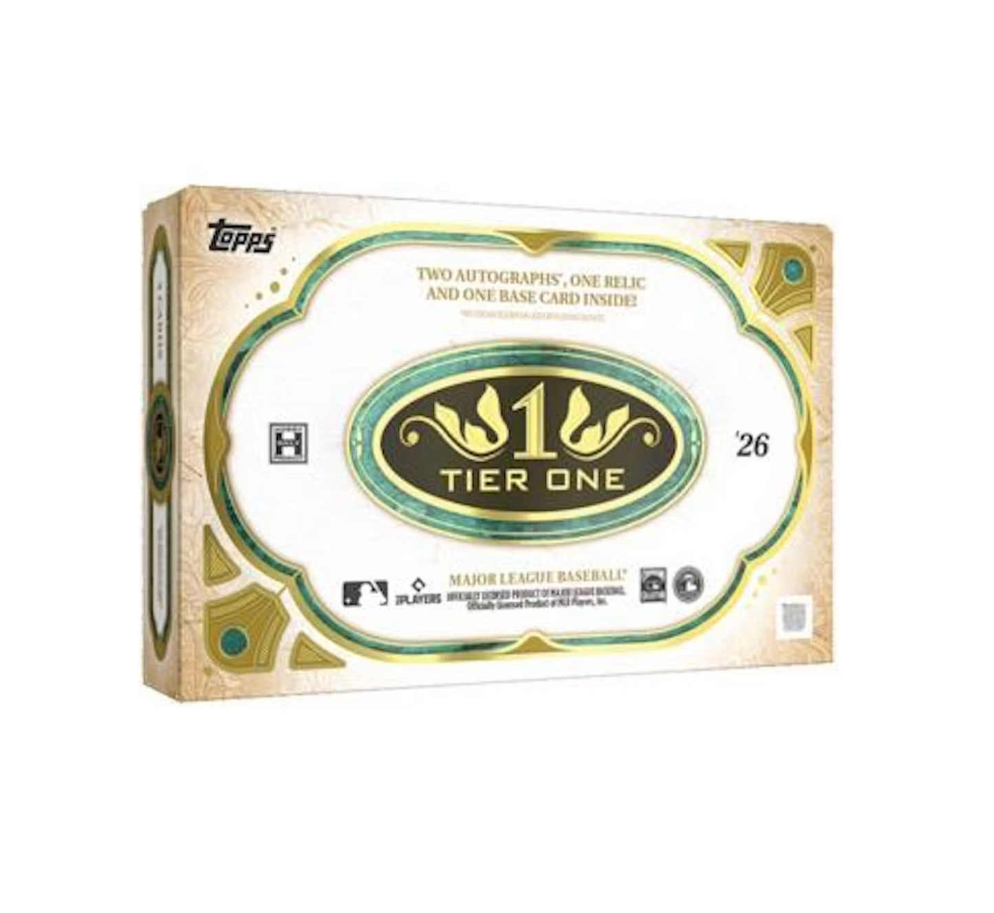 2026 Topps Tier One Baseball Hobby Box - front