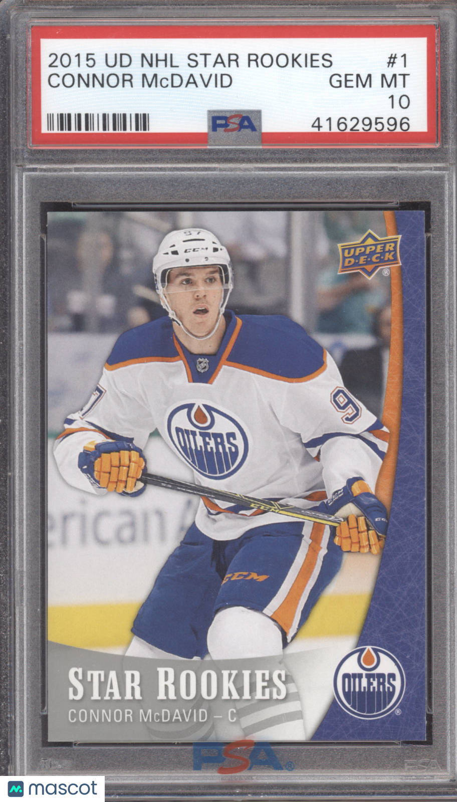 2015 Upper Deck Star Rookies Connor McDavid #1 PSA 10
