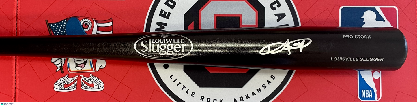 Dexter Fowler Signed Baseball Bat