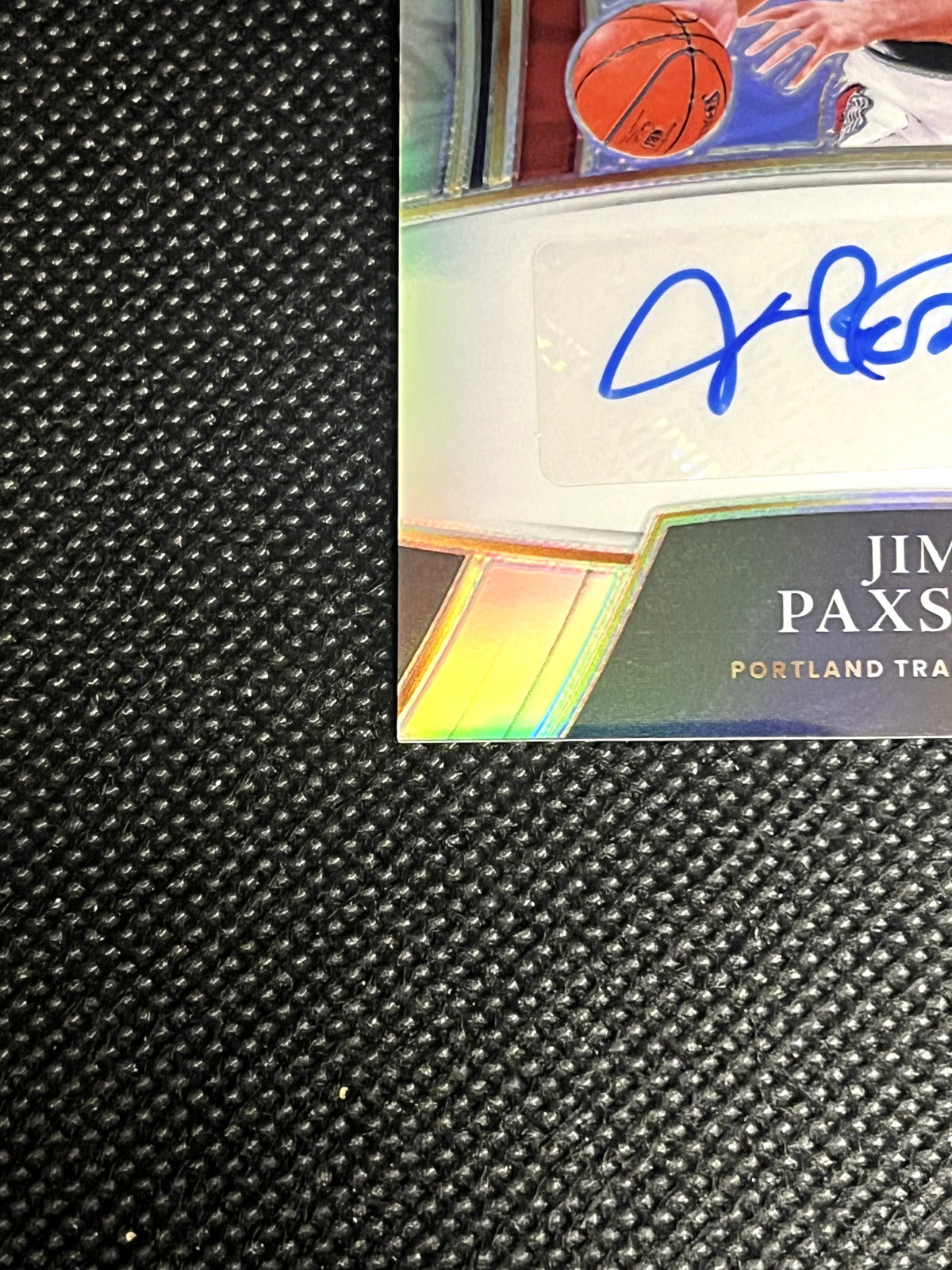 2021-22 Panini Select Signature Selections Jim Paxson Auto
