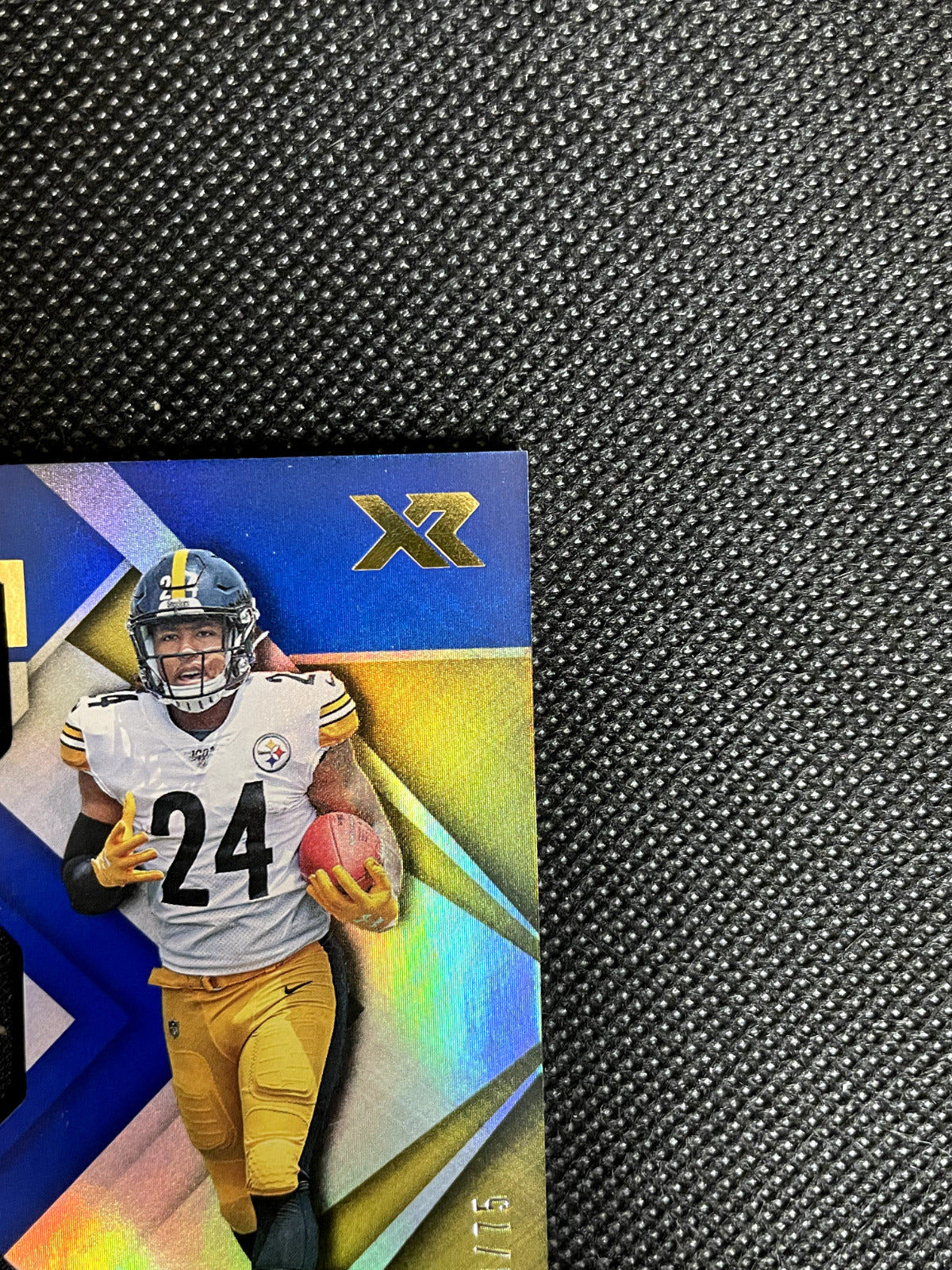 2019 Panini XR Triple Threats Materials Blue 73/75 Benny Snell Jr Rookie