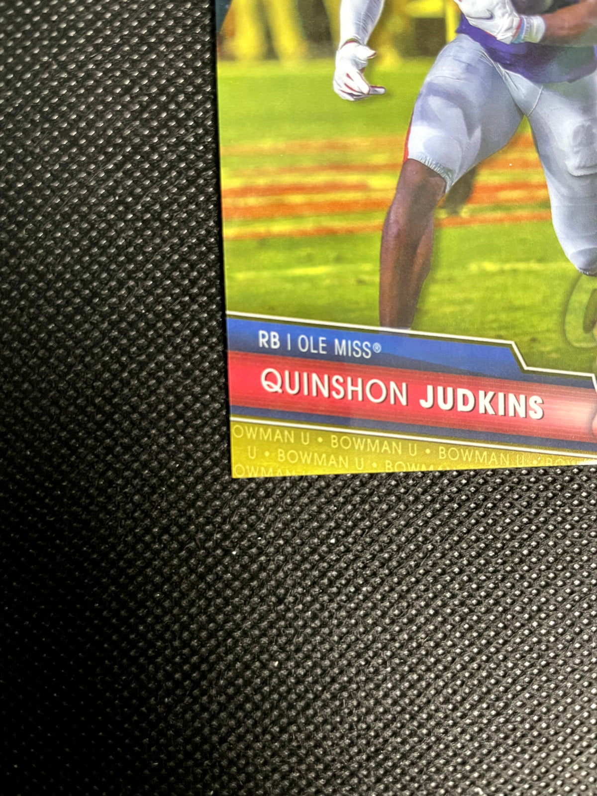 2023 Bowman U Chrome Quinshon Judkins 1st Bowman Yellow Refractor 67/75