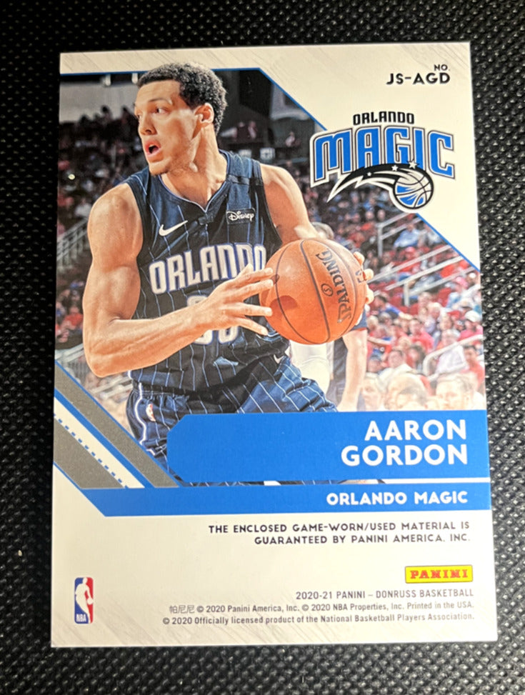 2020-21 Panini Donruss Aaron Gordon Jersey Series