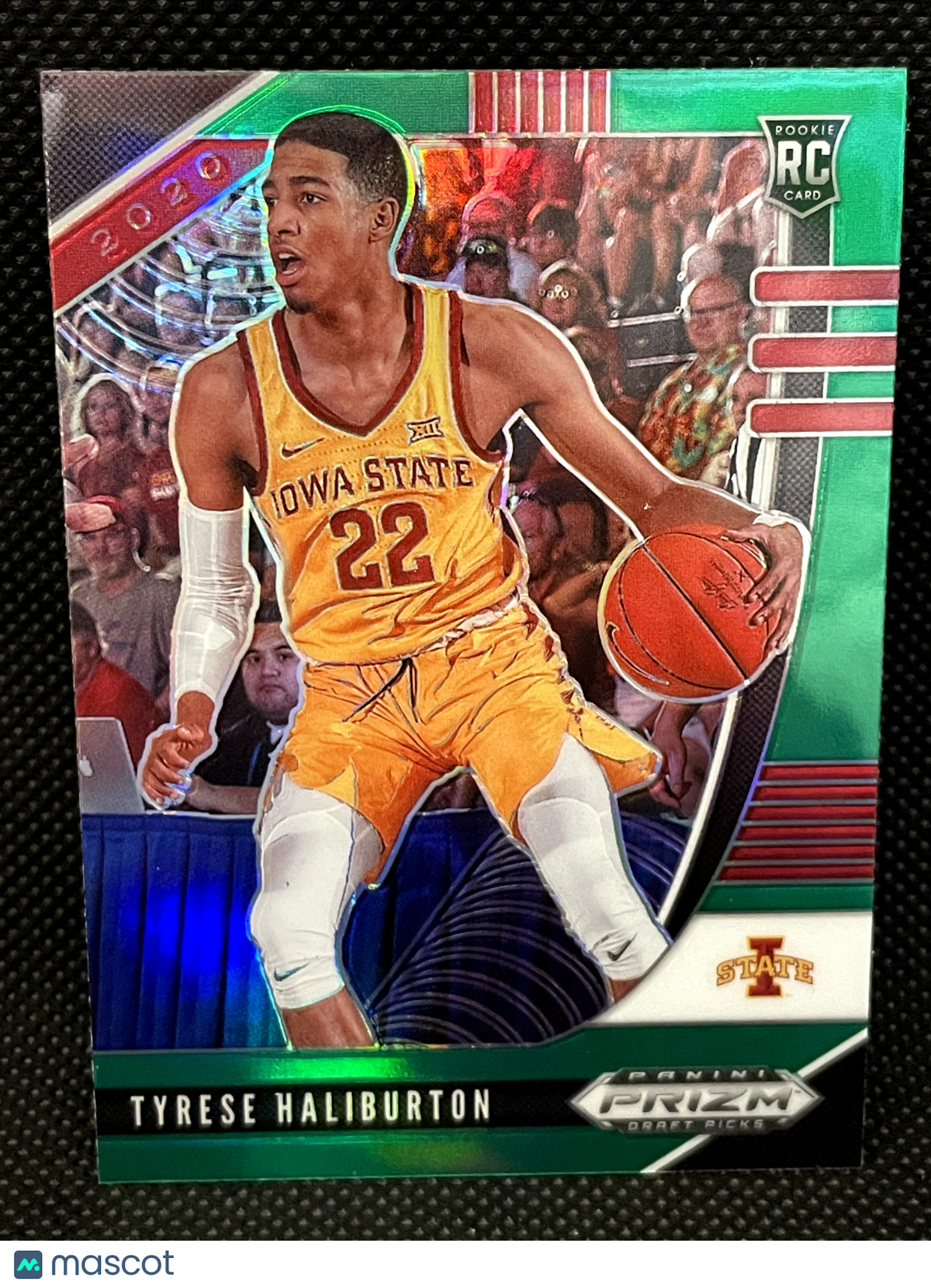 2020 Panini Prizm Draft Picks Green Tyrese Haliburton Rookie