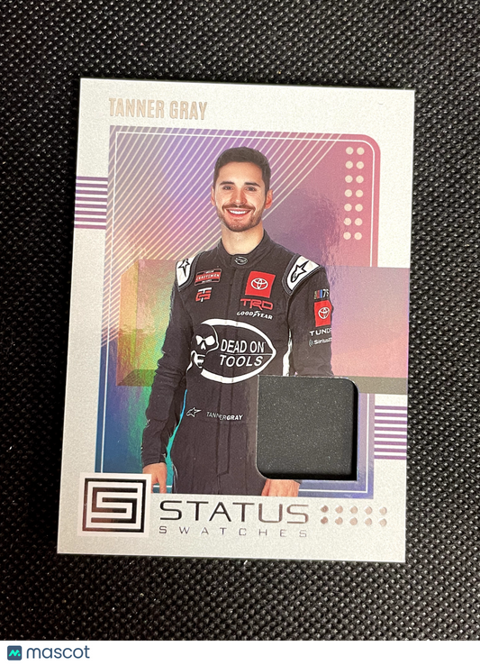 2023 Panini Chronicles Racing Status Swatches Tanner Gray