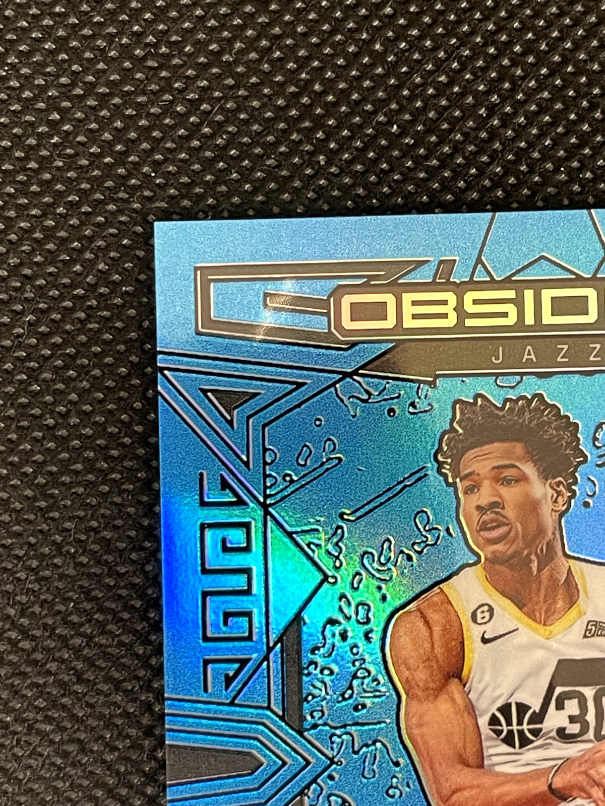 2022-23 Ochai Ogbaji Panini Obsidian Asia Rookie Blue Etch 07/16