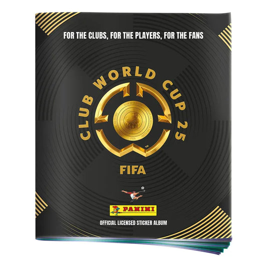 2025 FIFA Club World Cup Sticker Collection Album (SOFTCOVER)
