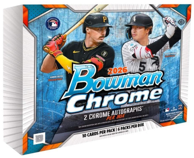 2026 Bowman Chrome Baseball Hobby Box