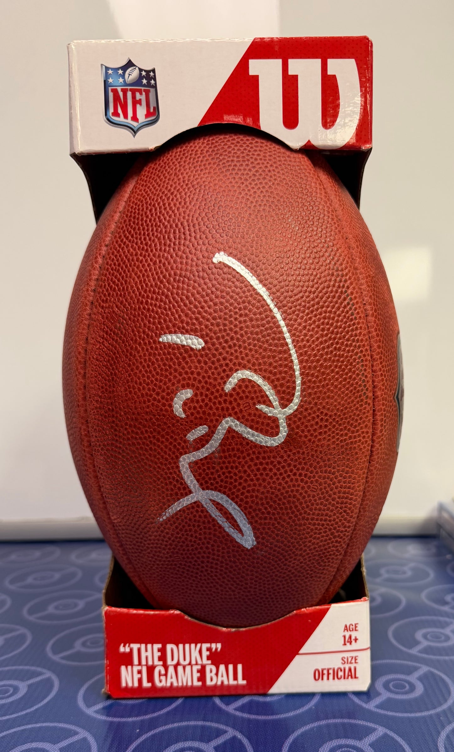 Tom Brady Signed Football (Fanatics COA)