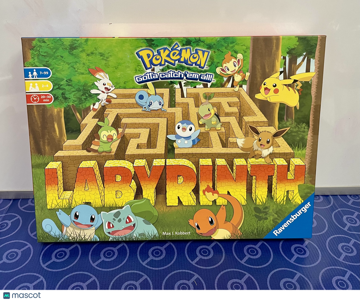 2021 Pokemon Labyrinth Board Game