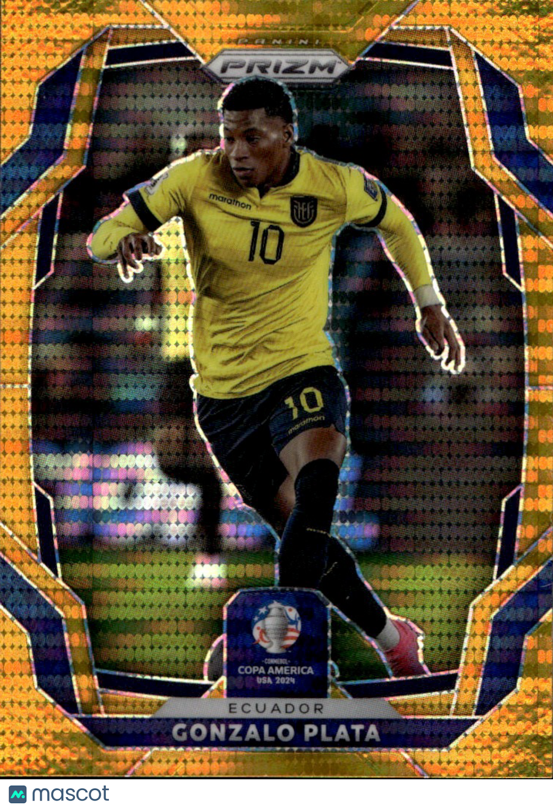 2024 Panini Prizm Gonzalo Plata #73 Gold 05/10