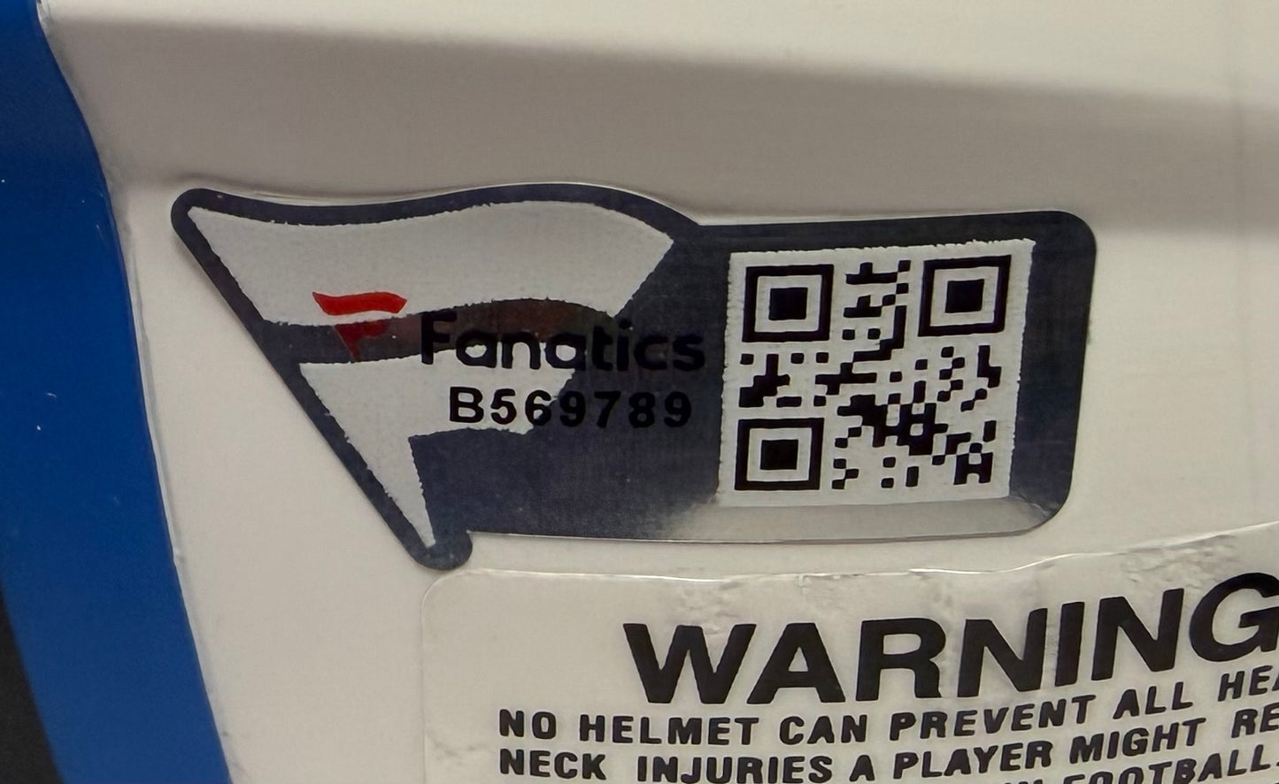 Jared Goff Detroit Lions Signed Riddell Lunar Eclipse Mini-Helmet Fanatics Cert.