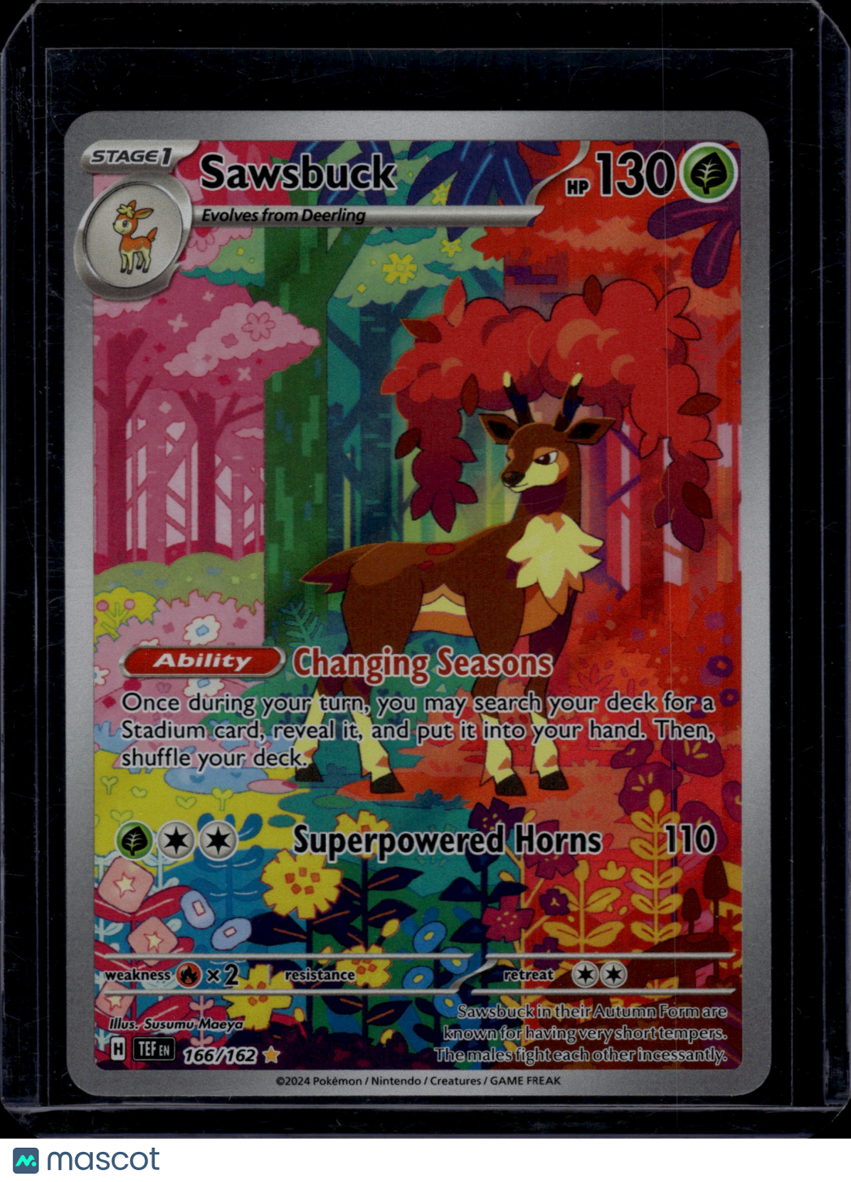 2024 Pokemon Sawsbuck #166/162