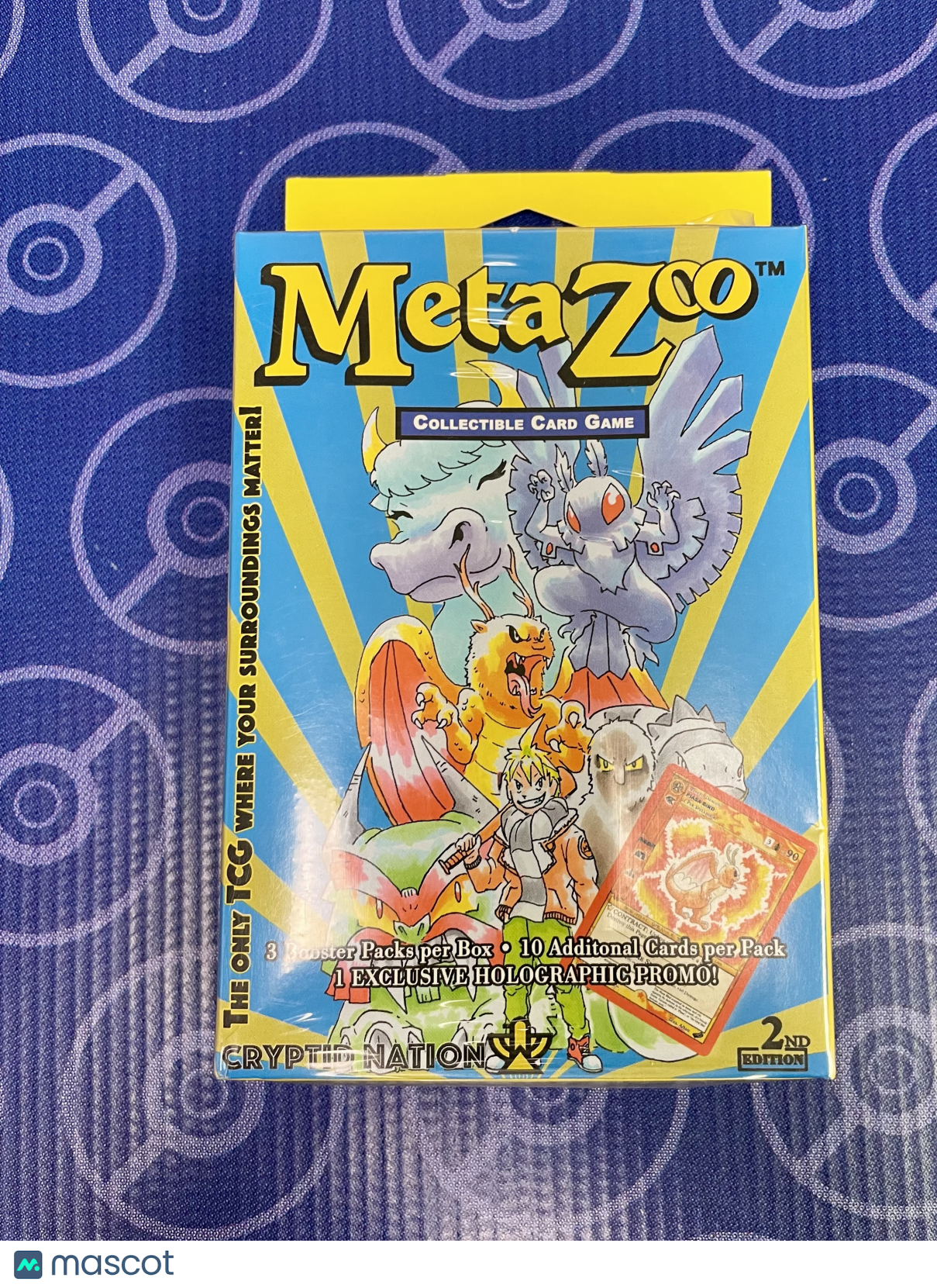 Meta Zoo Cryptid Nation 2nd Edition Hanger Box (3 Booster Packs)