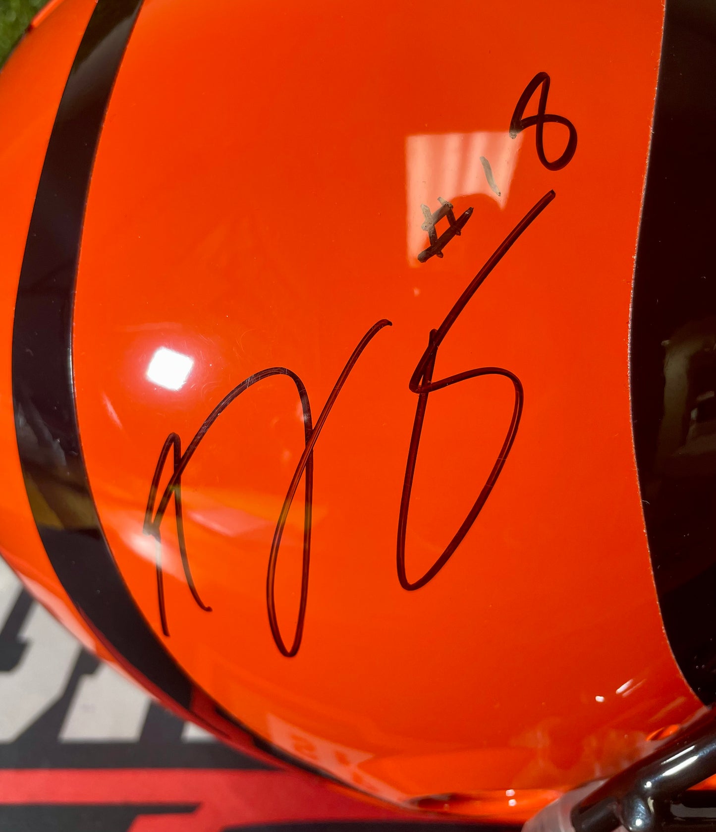 A.J. Green Cincinnati Bengals Autographed Replica Full Size Football Helmet