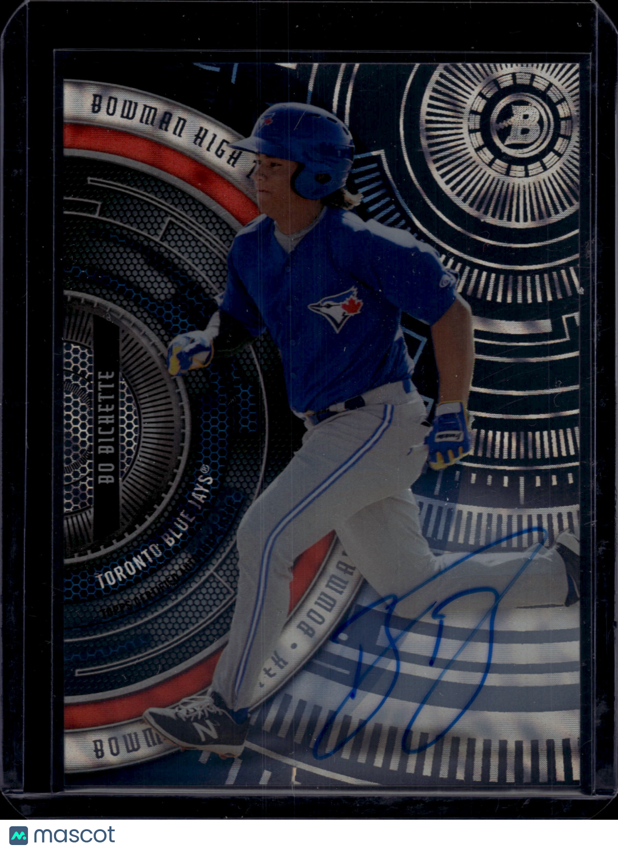 2017 Bowman High Tek Bo Bichette #BHT-BB