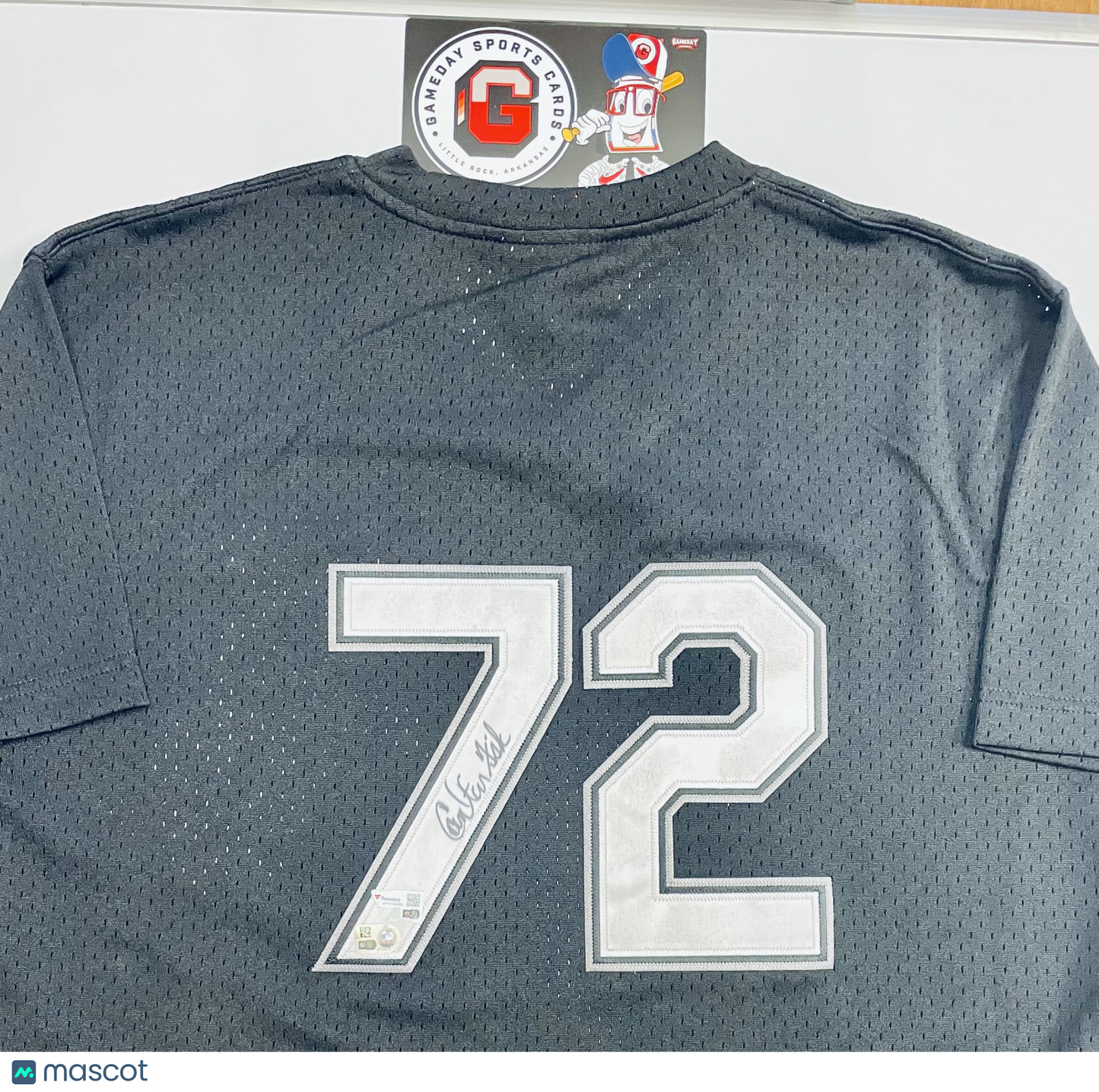 Carlton Fisk Chicago White Sox Signed Baseball Jersey Cooperstown Collection