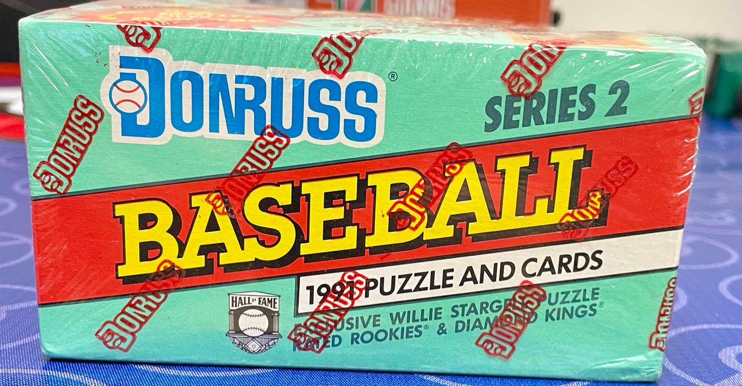 1991 Donruss Series 2 Baseball