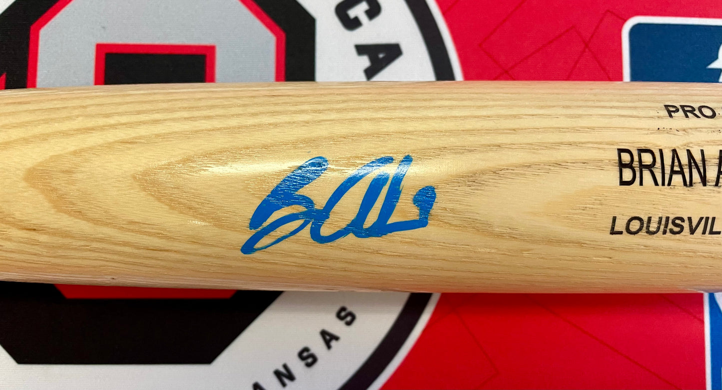 Brian Anderson Signed Baseball Bat