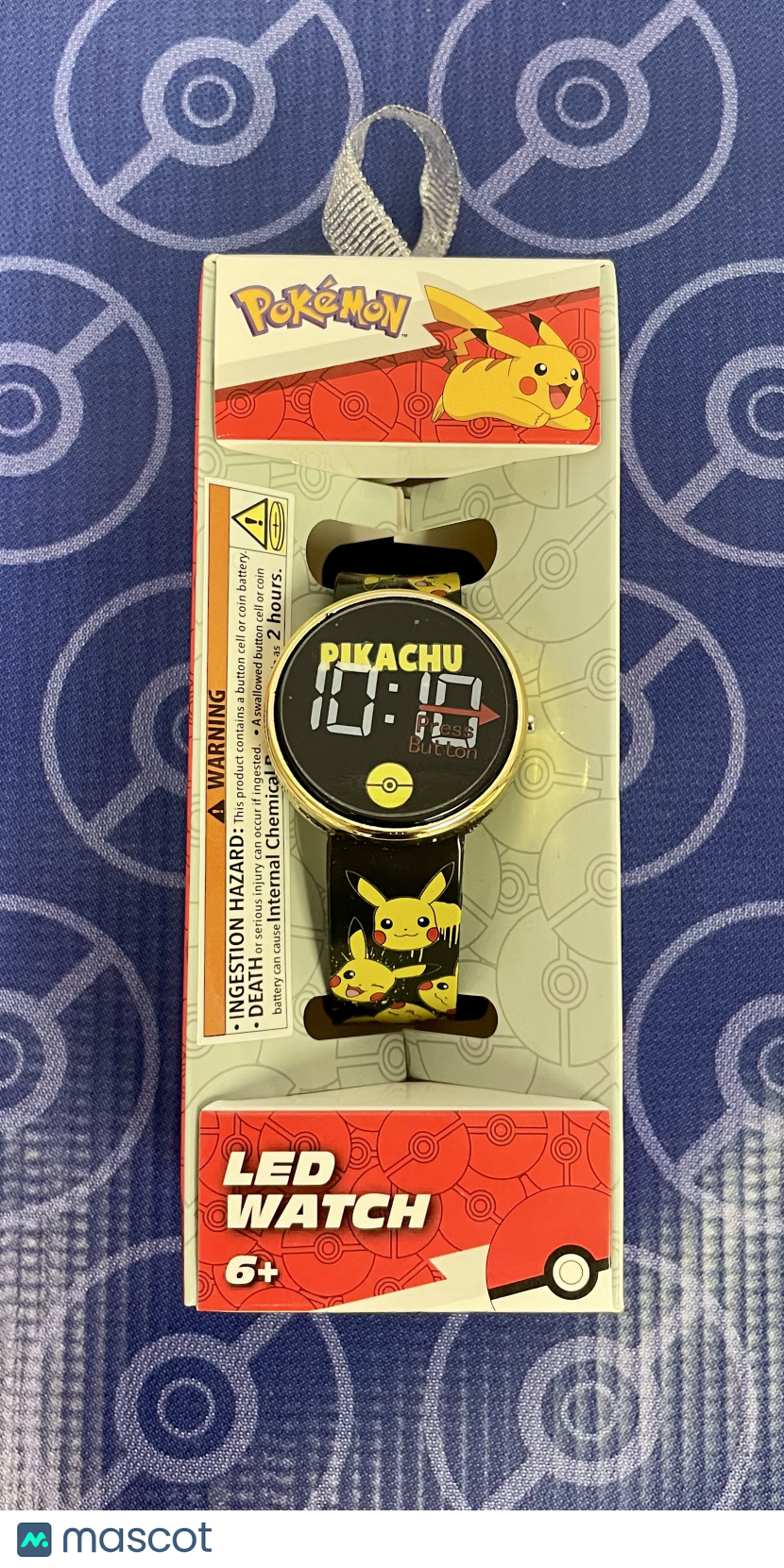 2024 Pokemon Pikachu LED Watch