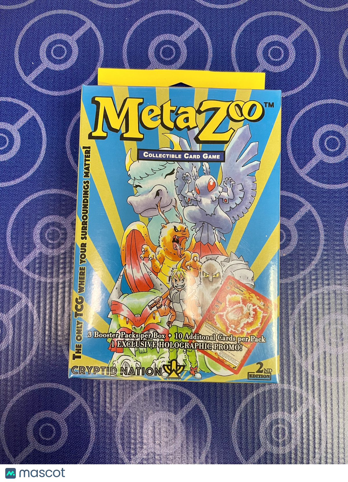 Meta Zoo Cryptid Nation 2nd Edition Hanger Box (3 Booster Packs)