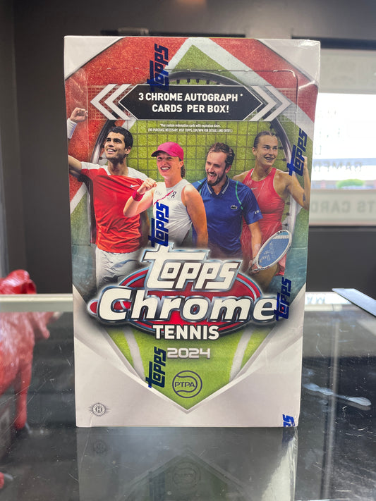 2024 Topps Chrome Tennis Hobby Box