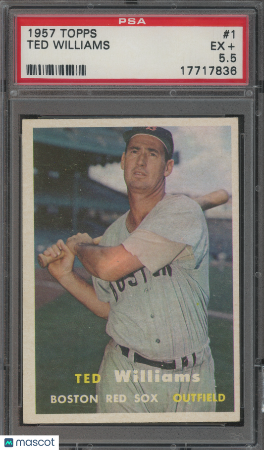 1957 Topps Ted Williams #1 PSA 5.5