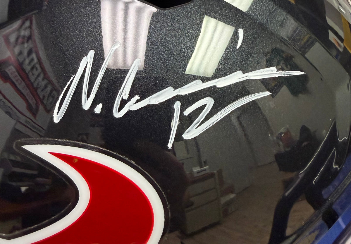 Nico Collins Signed Houston Texans Full Size Helmet (Beckett Authenticated)