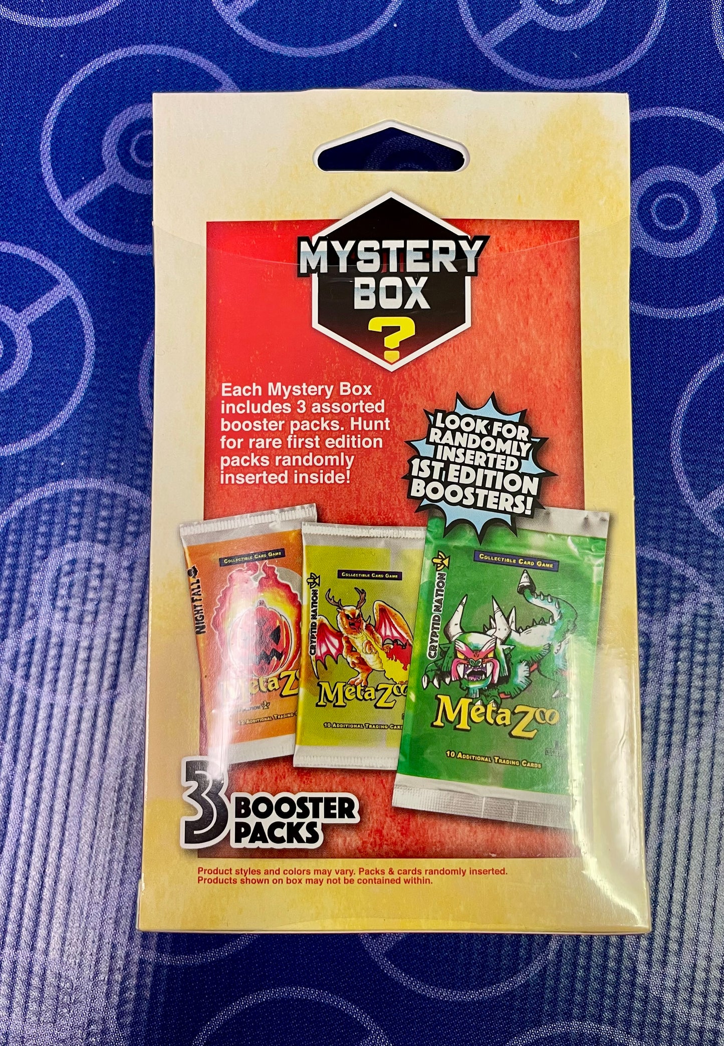 Meta Zoo Mystery Hanger Box (3 Booster Packs)