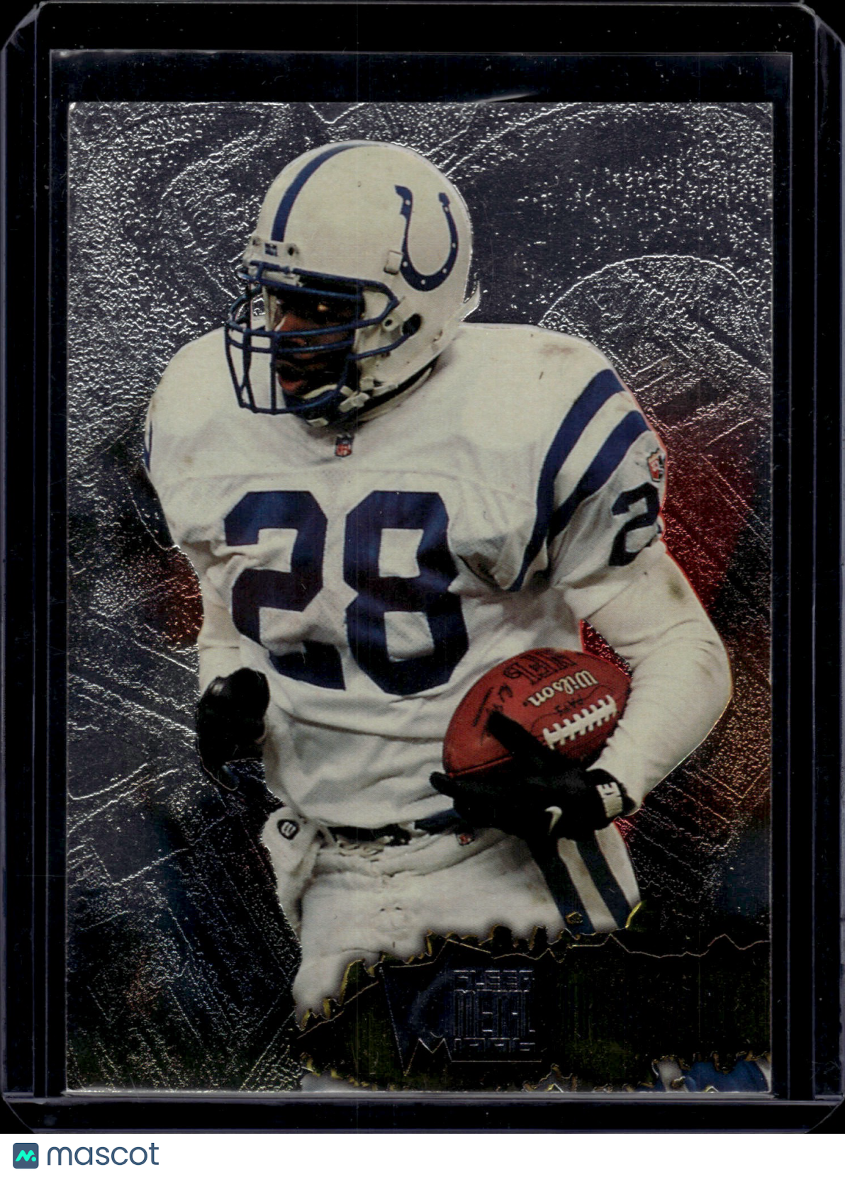 1996 Fleer Marshall Faulk #54