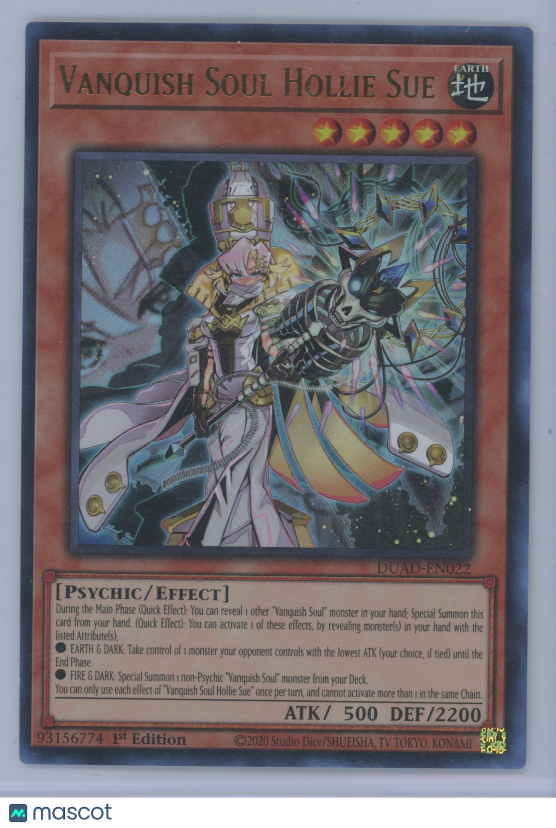 2020 Yu-Gi-Oh Duelist's Advance Vanquish Soul Hollie Sue #DUAD-EN022