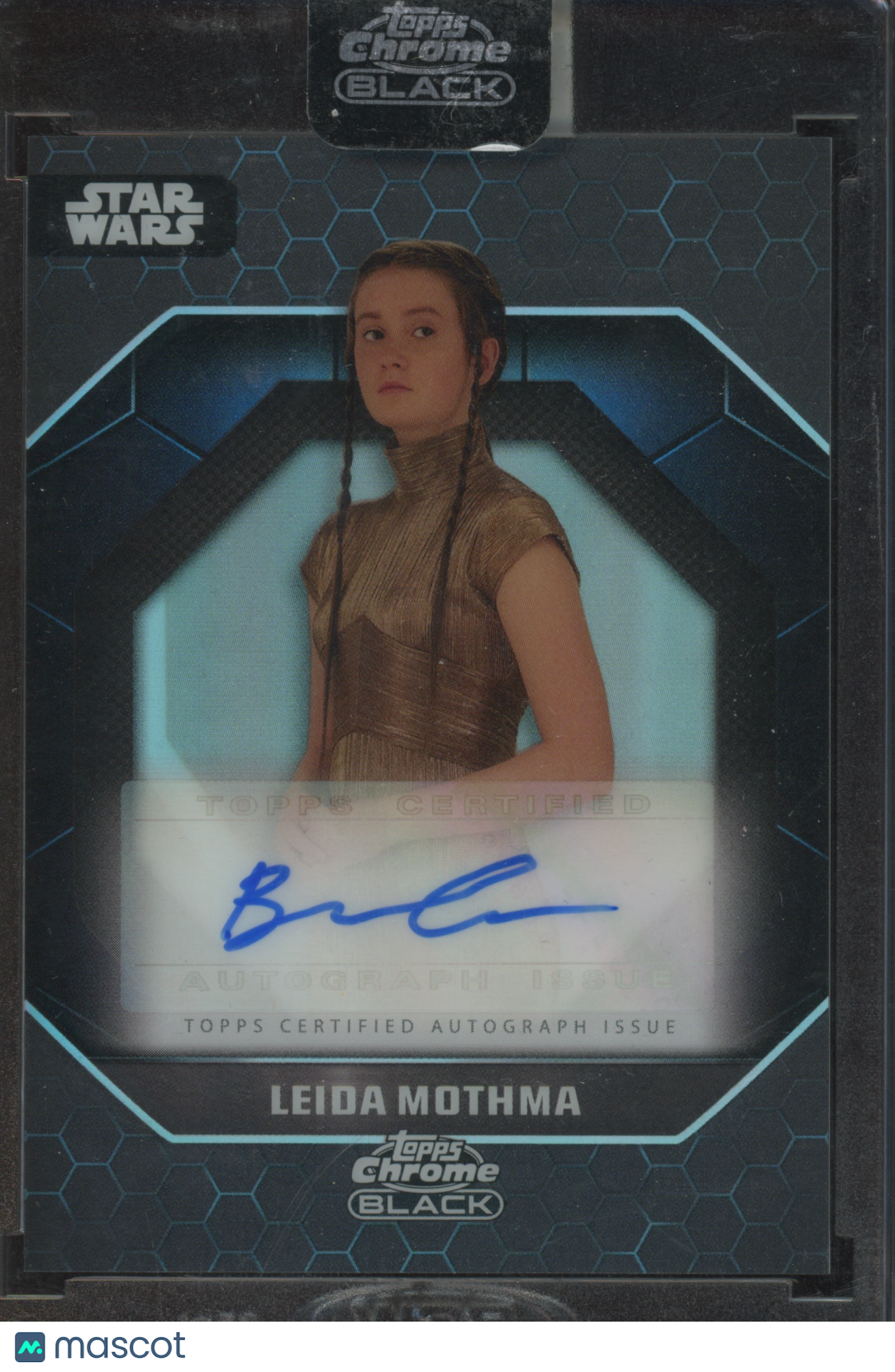 2024 Topps Chrome Black Star Wars Leida Mothma Certified Autograph #ALS-BC