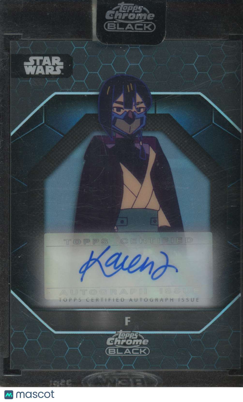 2024 Topps Chrome Black Star Wars Karen Fukuhara Certified Autograph #ALS-KF