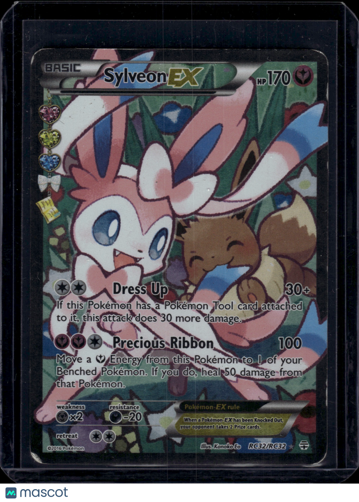2016 Pokemon XY Generations Sylveon EX RC32/RC32