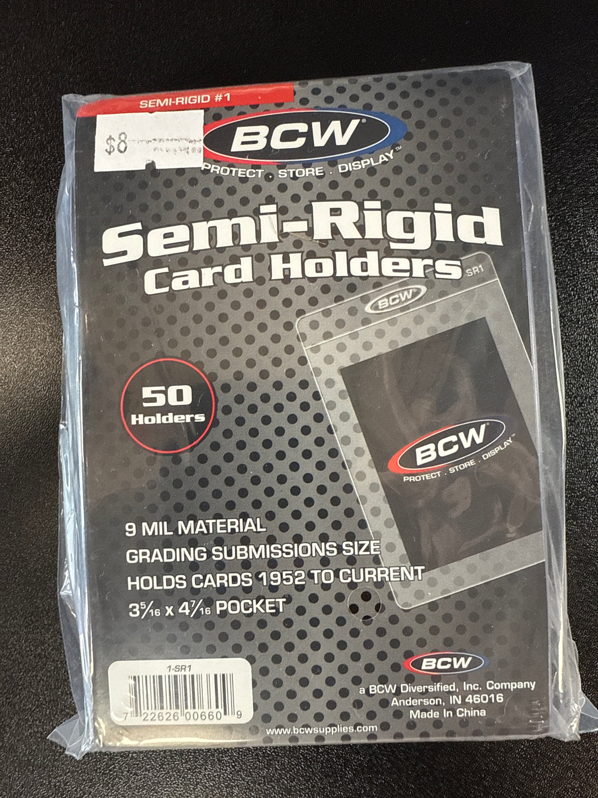 Simi Ridge Card Saver BCW Semi-Rigid Card Savers – Gameday Sports Cards