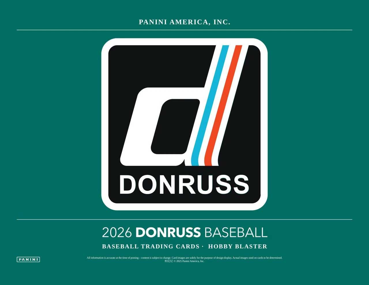 2026 Panini Donruss Baseball Blaster Box