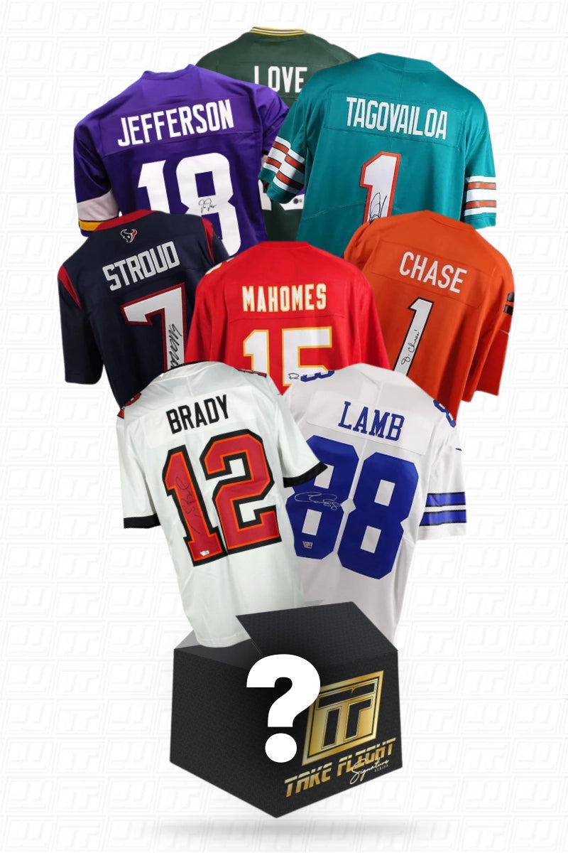 Take Flight Football Jersey Box - First Class