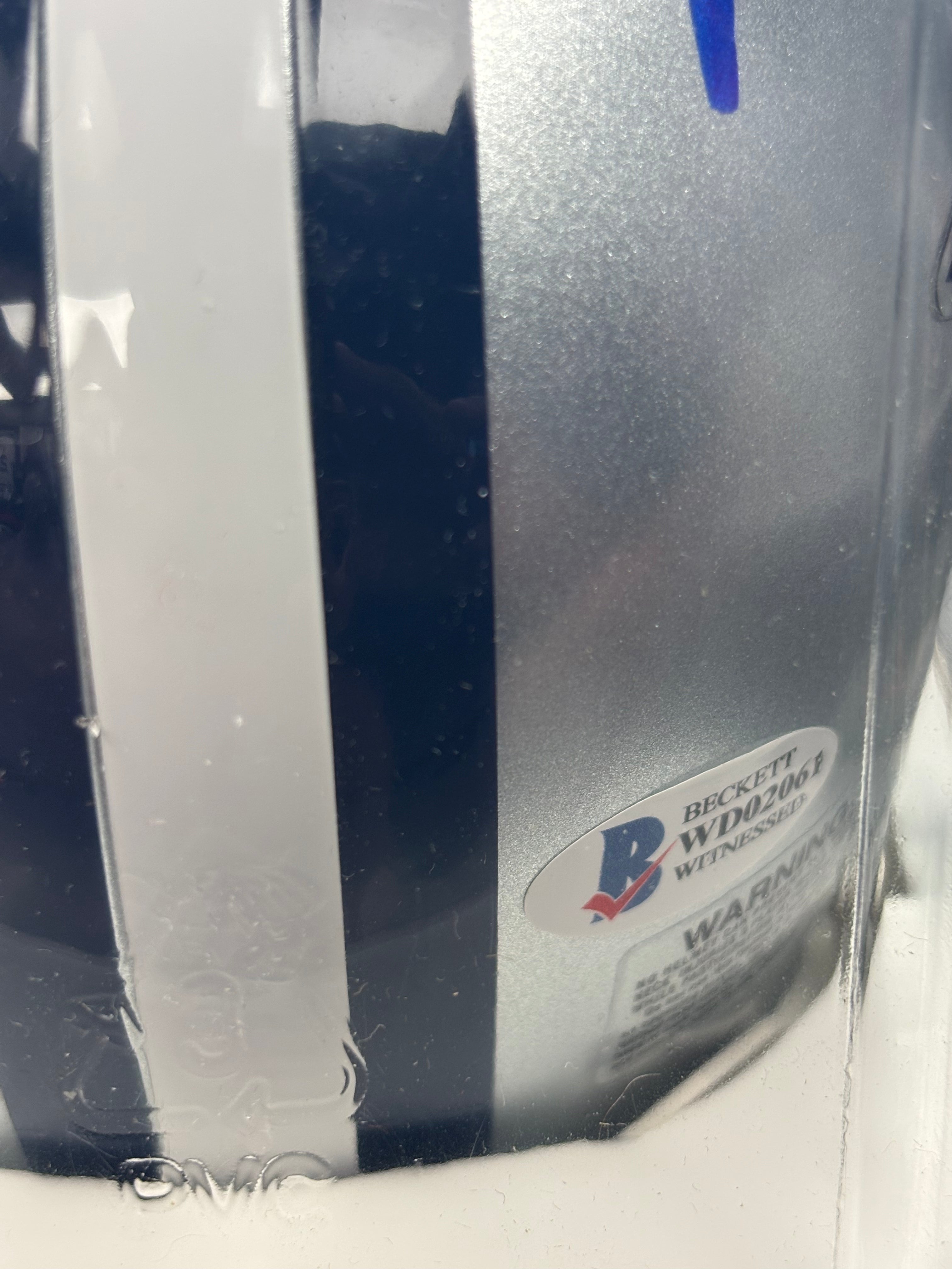 Deion Sanders Signed Cowboys Mini Helmet