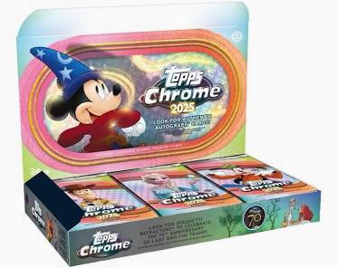 2025 Topps Chrome Disney Hobby Box