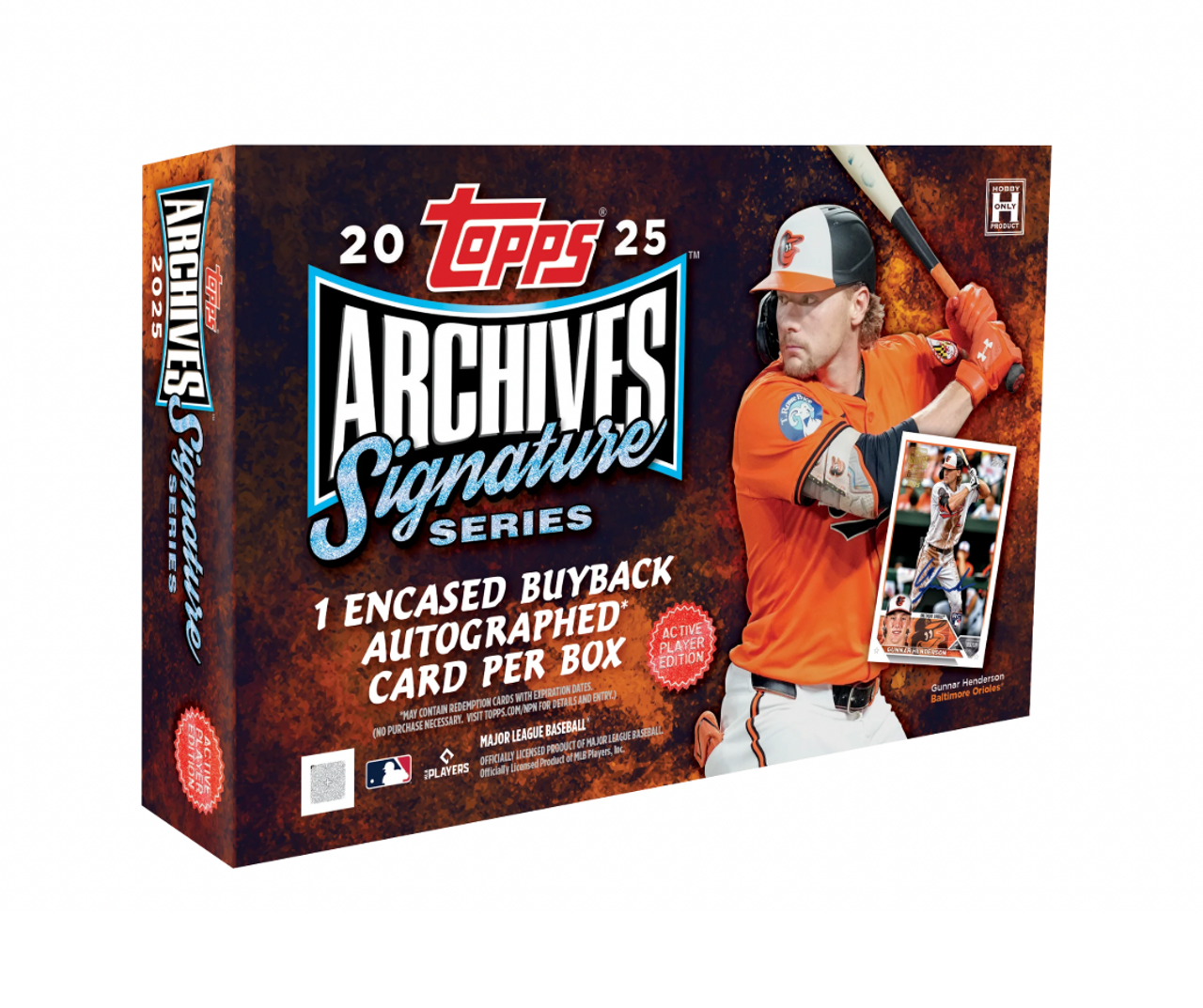 2025 Topps Archives Signature Series Active Player Edition Baseball Hobby Box