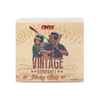 2026 Onyx Vintage Baseball Hobby