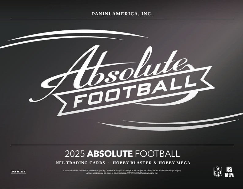 2025 Panini Absolute Football Hobby Mega Box ( Pre-Order ) Release Date TBA
